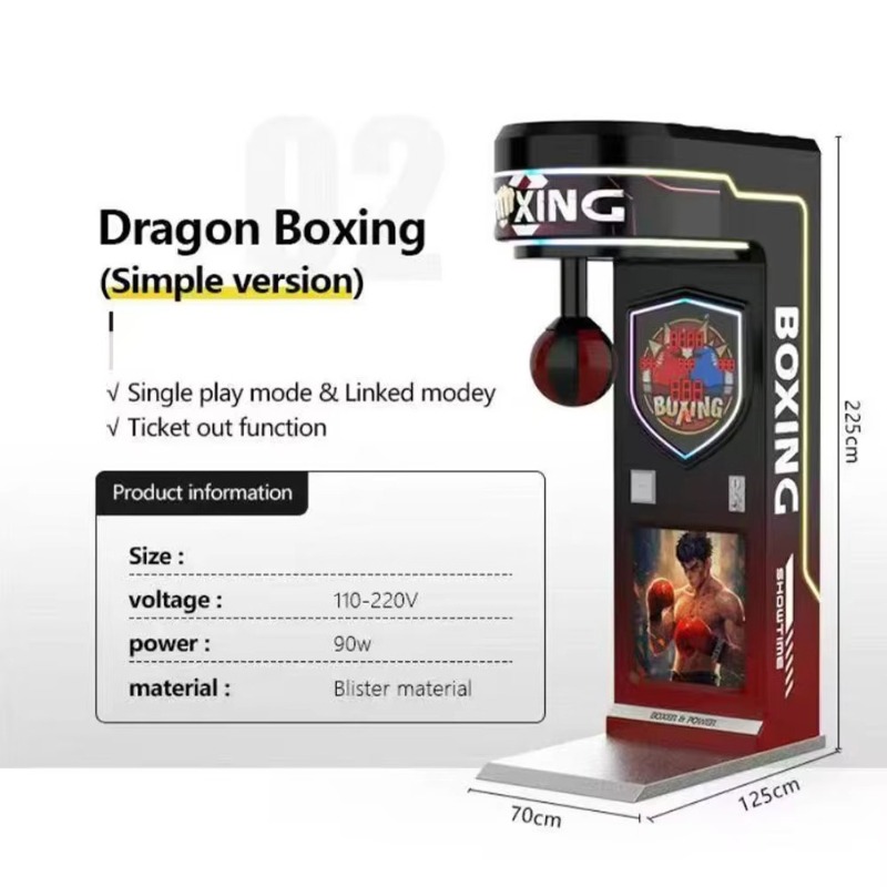 Factory Direct Sales Boxing Ma - Arcade Vending & Laundry recension och pris